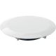 Geberit drain cover d90, for shower drain, depth of water seal 30 / 50 mm: white alpine   150.265.11.1