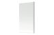 SINGLE STRAIGHT EDGE BATH SCREEN CHROME