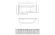 ESSENTIALS L/SHPE BATH & PNL & SCREEN RH
