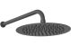200MM ROUND SHOWERHEAD - MATT BLACK