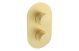 ROUND SHOWER VALVE THERM HND 1WAY BRASS