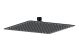 SQUARE 250MM SHOWER HEAD BLACK