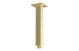 SQUARE CEILING ARM 180MM BRUSHED BRASS