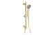 ROUND SLIDER RAIL INT ELBOW BRUSH BRASS