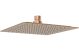 SQUARE 200MM SHOWER HEAD BRUSHED BRONZE