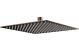 SQUARE 250MM SHOWER HEAD BRUSHED BRONZE