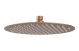 ROUND 250MM SHOWER HEAD BRUSHED BRONZE