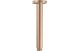 ROUND CEILING ARM 180MM BRUSHED BRONZE