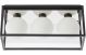 BOX FRAME CEILING LIGHT - BLACK