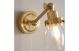 PYRAMID WALL LIGHT - BRASS