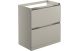 Auckland 800 2DRW F/S UNIT(NO TOP)-LATTE