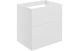 STATEMENT 590 W/H 2DRW UNIT(NO TOP)-WHTE