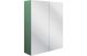 Krakow  600 2DR MIRROR W/H UNIT-S.GREEN