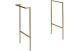 STATEMENT FRAME INC.RAIL-BRUSHED BRASS