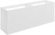 STATEMENT 1180 W/H 4DRW UNT(NO TOP)-WHTE