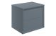 PUSH 600 UNIT & WORKTOP 2DRW STORM BLUE