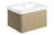   Doha  605 WALL UNIT 1DRW &BASIN TEX OAK
