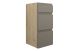  Valencia  300 STD 3DRW OAK CAB STONE FASCIAS