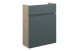  Valencia  500 SLIM B/UNIT OAK CAB GREEN D