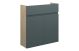  Valencia  600 SLIM B/UNIT OAK CAB GREEN D