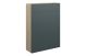  Valencia  600 SLIM WC OAK CAB GREEN FASCIAS