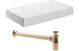 NATURAL 800 WHT SHELF/BOTTLE TRAP BRONZE