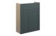  Glasgow  500 SLIM B/UNIT OAK CAB CAMO DRS