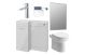 Edmonton 900 L/H GREY PACK INC  Lyon  CHROME