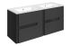 CONTRAST 1210 W/UNIT & 2TH BASIN BLK/WHT
