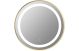 HALO 600 ROUND LED MIRROR-BRASS