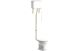 Elisa H/L WC W/BRASS & STD S/C SEAT