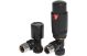 ROUND THERMO. BLK RAD VALVES-ANGLED