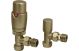 ROUND THERMO BR. BRASS RAD VALVES-ANGLED