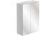 detriot 500 MIRROR WALL UNIT-WHITE