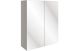 detriot 600 MIRROR WALL UNIT-PEARL GREY