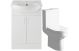 Bradgate 550mm Vanity & C/C Toilet Pack MTSP2560