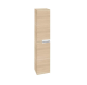 Roca Victoria N column unit 300 x 1500mm 2 soft close doors textured oak A856660155