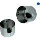 Vitra TOILET SEAT COVER LOCKING CAPS SOLD AS PAIR 420335YP1TE CHROME