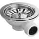 Macdee WSB02SS Basket Strainer 1.5in SBW40 S/S WSB02SS